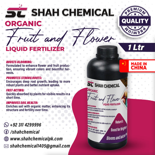 Organic Fruit And Flower ( liquid fertilizer ) Made In China - 1 litre