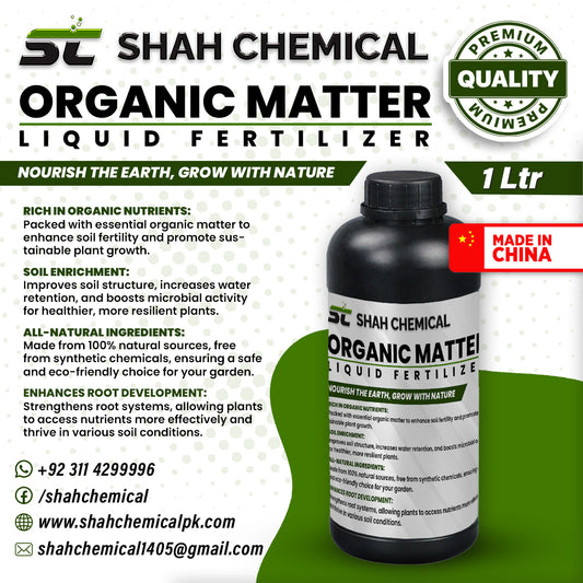 Organic Matter (LIQUID FERTILIZER & MICRONUTRIENTS) - MADE IN CHINA