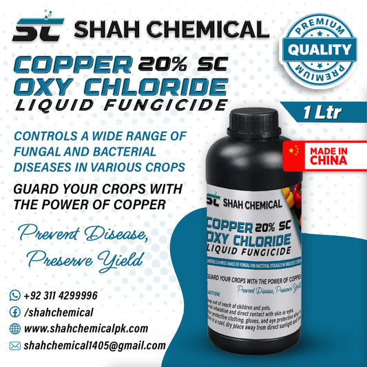 Copper 20% SC Oxy Chloride ( liquid fungicide ) Made In China - 1 litre