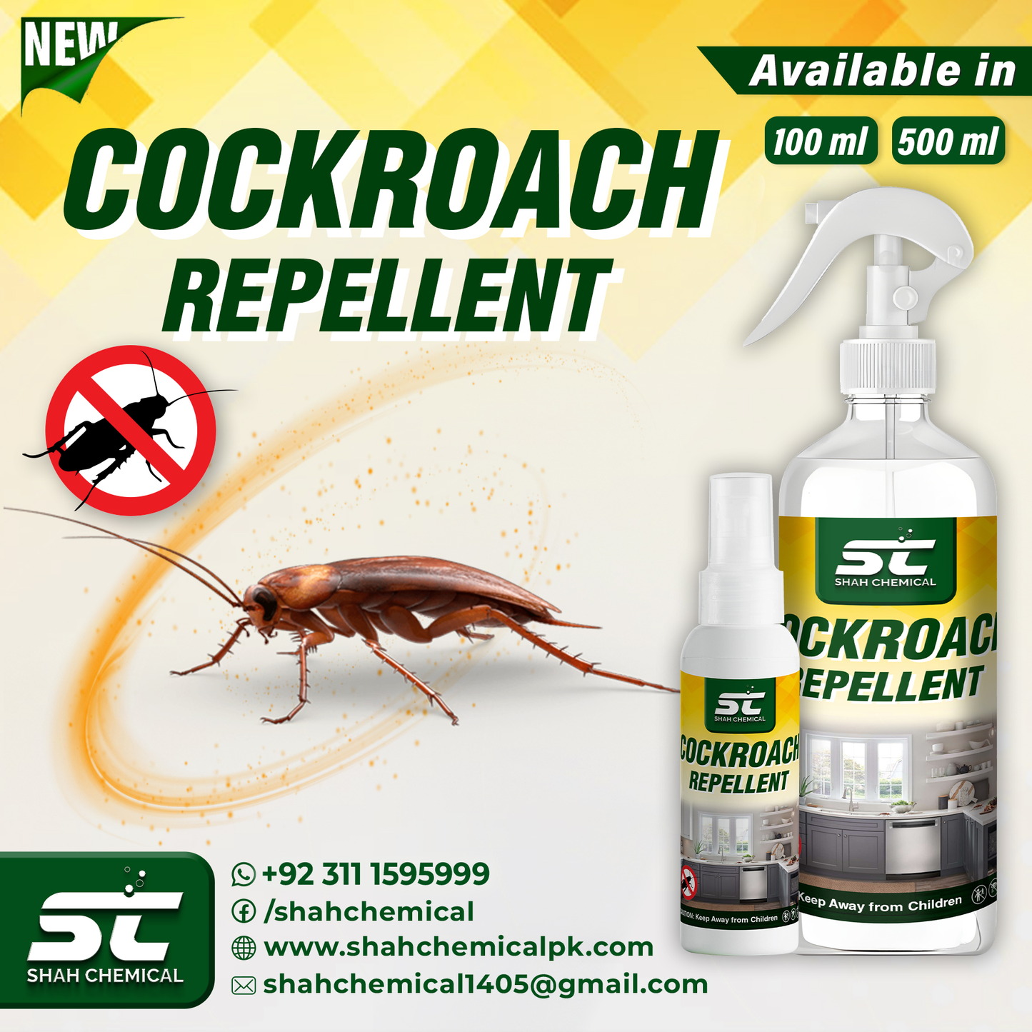 Cockroach Repellent Ready For Use Spray