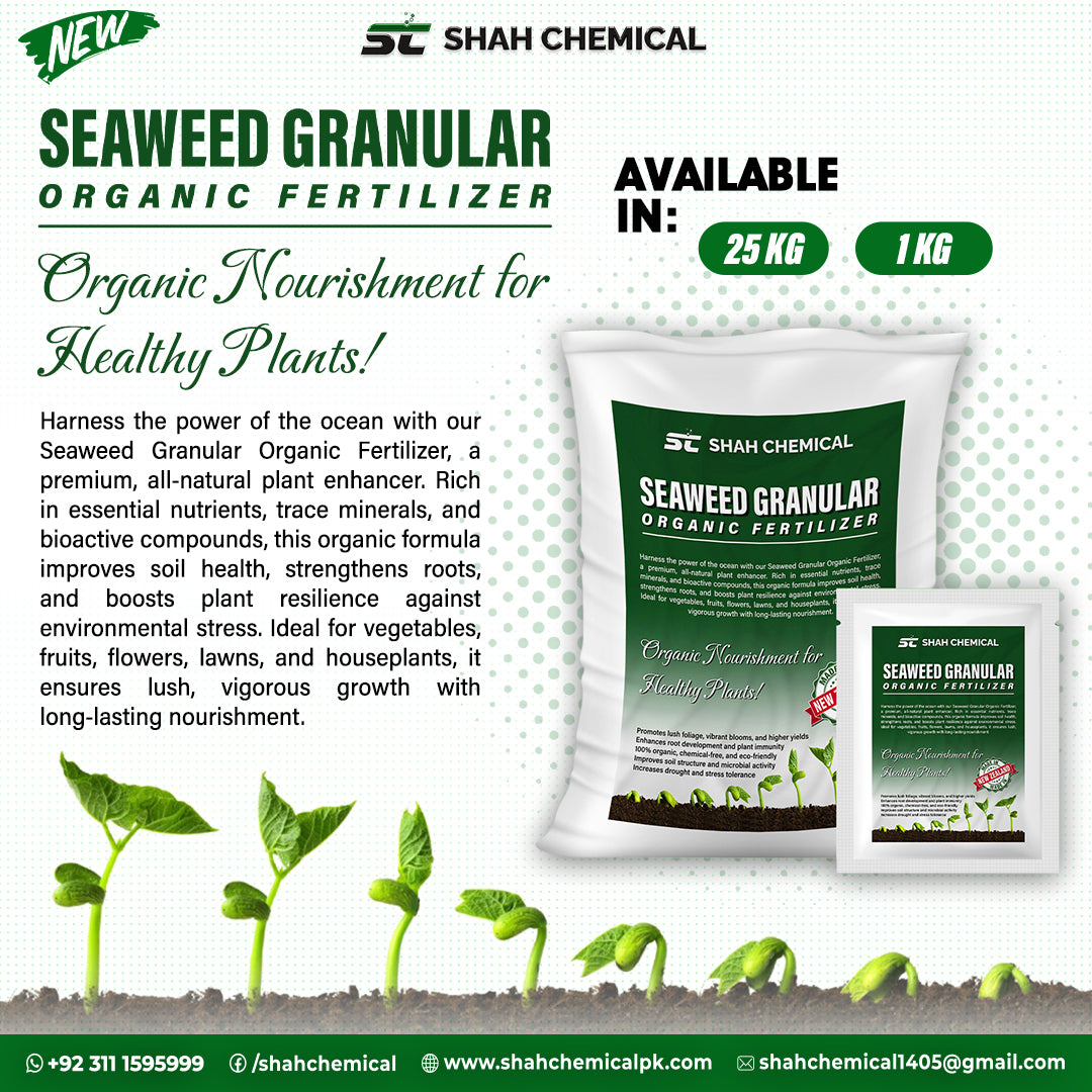 Seaweed Granular Organic Fertilizer - MADE IN NEW ZEALAND