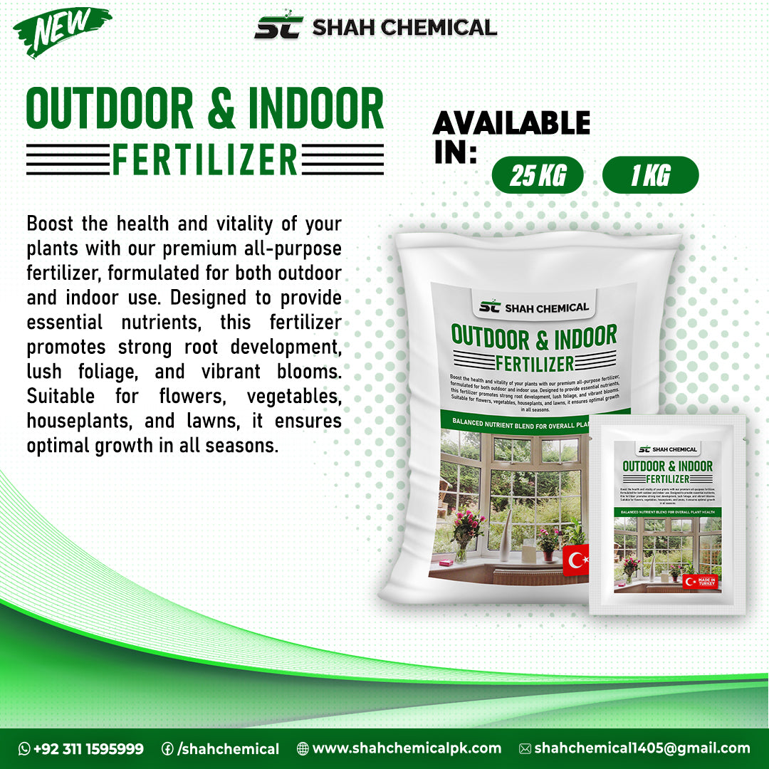 Outdoor & Indoor Fertilizer - MADE IN TURKEY