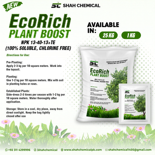 Eco Rich Plant Boost  ( NPK 13-40-13+TE ) - MADE IN CHINA