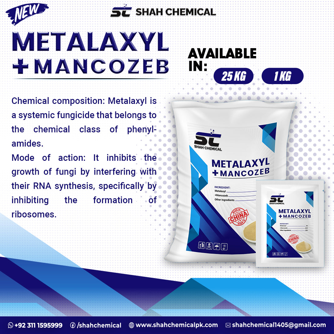 Metalaxyl Plus Mancozeb 72% wp - MADE IN CHINA