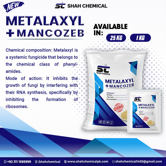 Metalaxyl Plus Mancozeb 72% wp - MADE IN CHINA