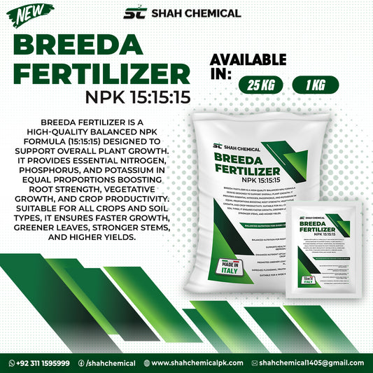 Breeda Fertilizer N.P.K (15 15 15) - MADE IN ITALY