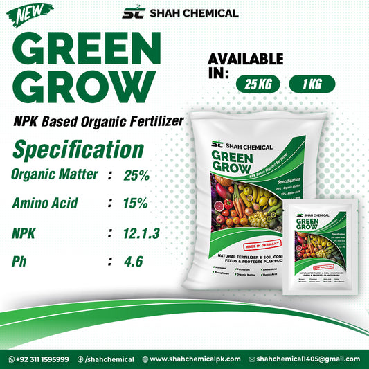 Green  Grow ( NPK Based Organic Fertilizer ) - MADE IN GERMANY