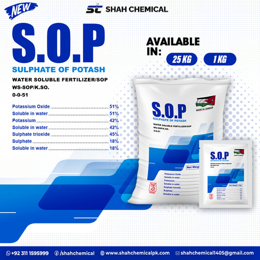 S.O.P Potasium Sulphate - MADE IN JORDAN