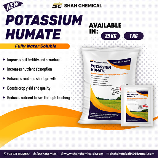 Potassium Humate (HUMIC ACID)- MADE IN TURKEY