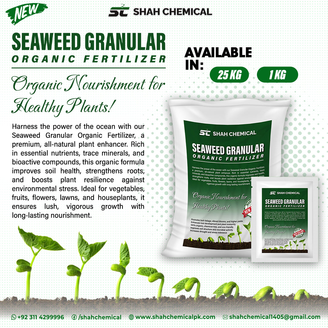 Seaweed Granular Organic Fertilizer - MADE IN NEW ZEALAND