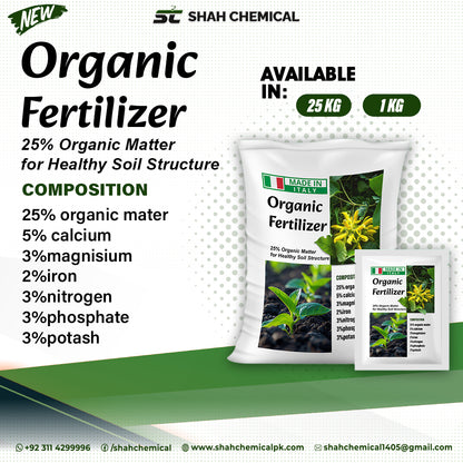 Organic Fertilizer - MADE IN ITALY