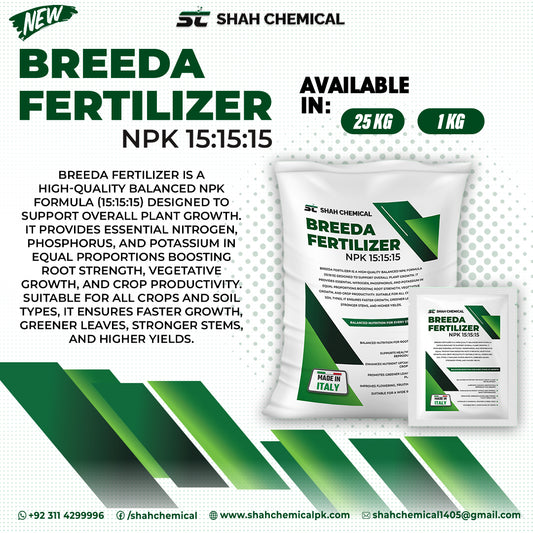 Breeda Fertilizer N.P.K (15 15 15) - MADE IN ITALY