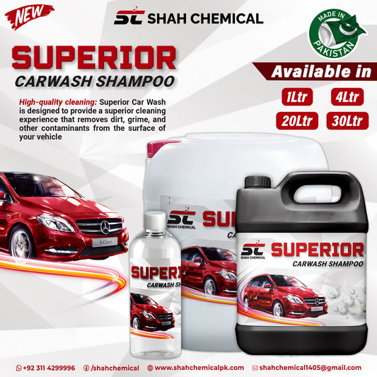 Superior Car Wash & wax Shampoo