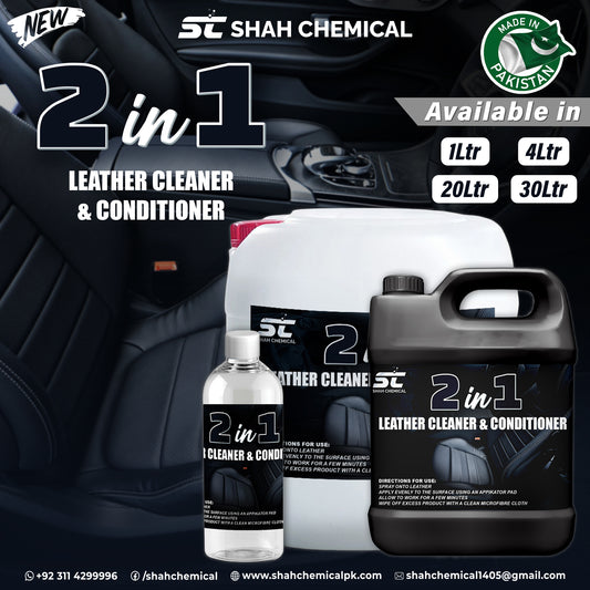 Leather Cleaner and Conditioner 2 in 1