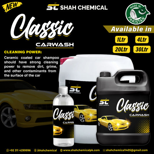 Classic Shine car wash & wax shampoo
