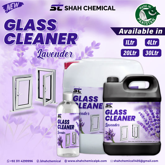 High Glossy Shine Glass Cleaner