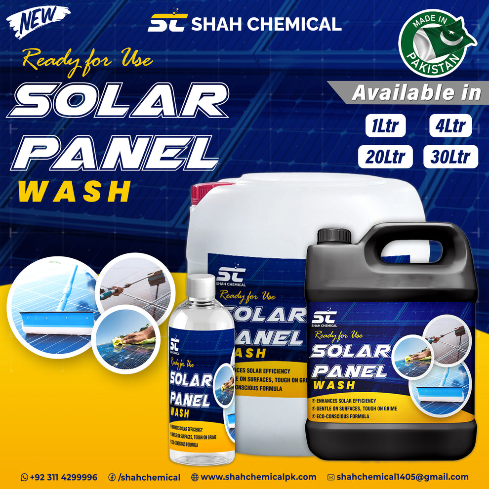 Solar Panel Wash ( Ready For Use ) – SHAH CHEMICALS
