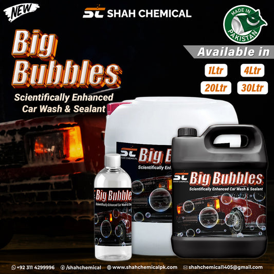 Big Bubble car wash & wax shampoo