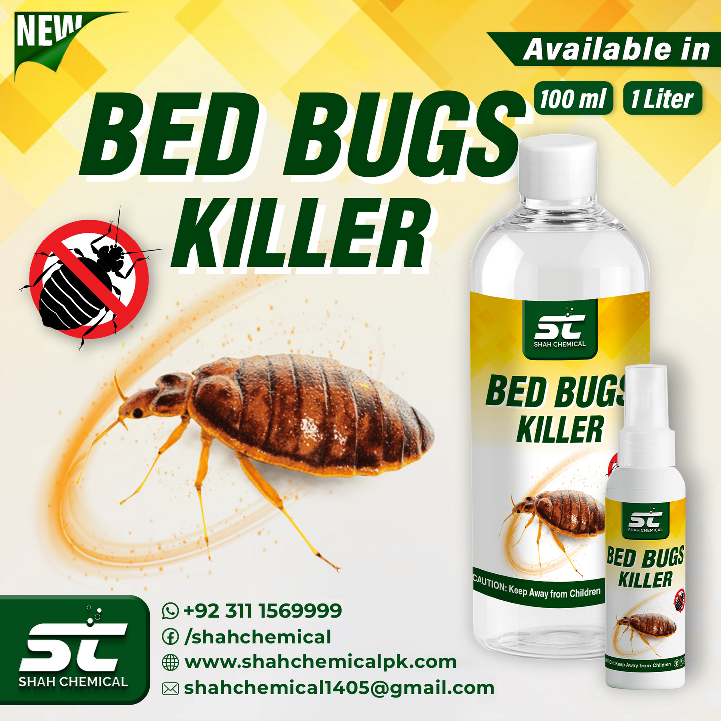 Bed Bugs Repellent Ready For Use Spray
