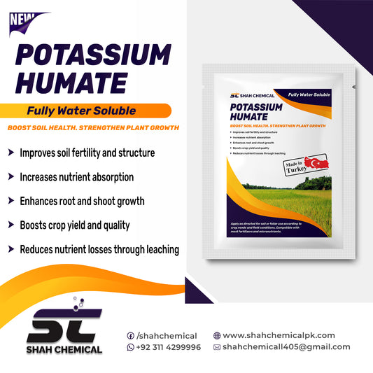 Potassium Humate (HUMIC ACID)- MADE IN TURKEY