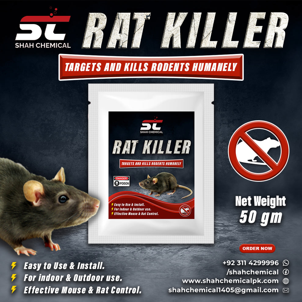 Rat , Rodent , Mice Rid Bait - 100 Gram Pack – SHAH CHEMICALS
