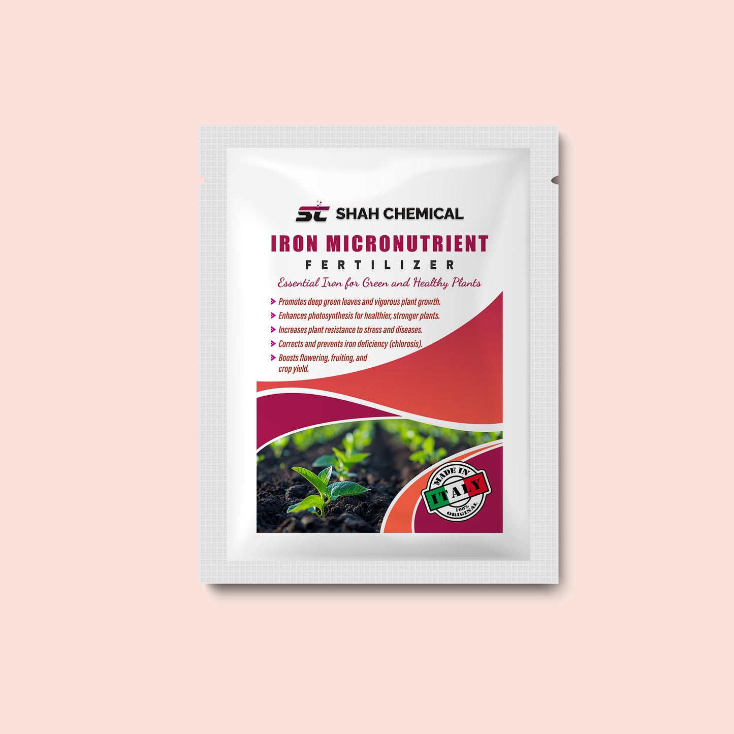 Iron Micronutrient Fertilizer - MADE IN ITALY