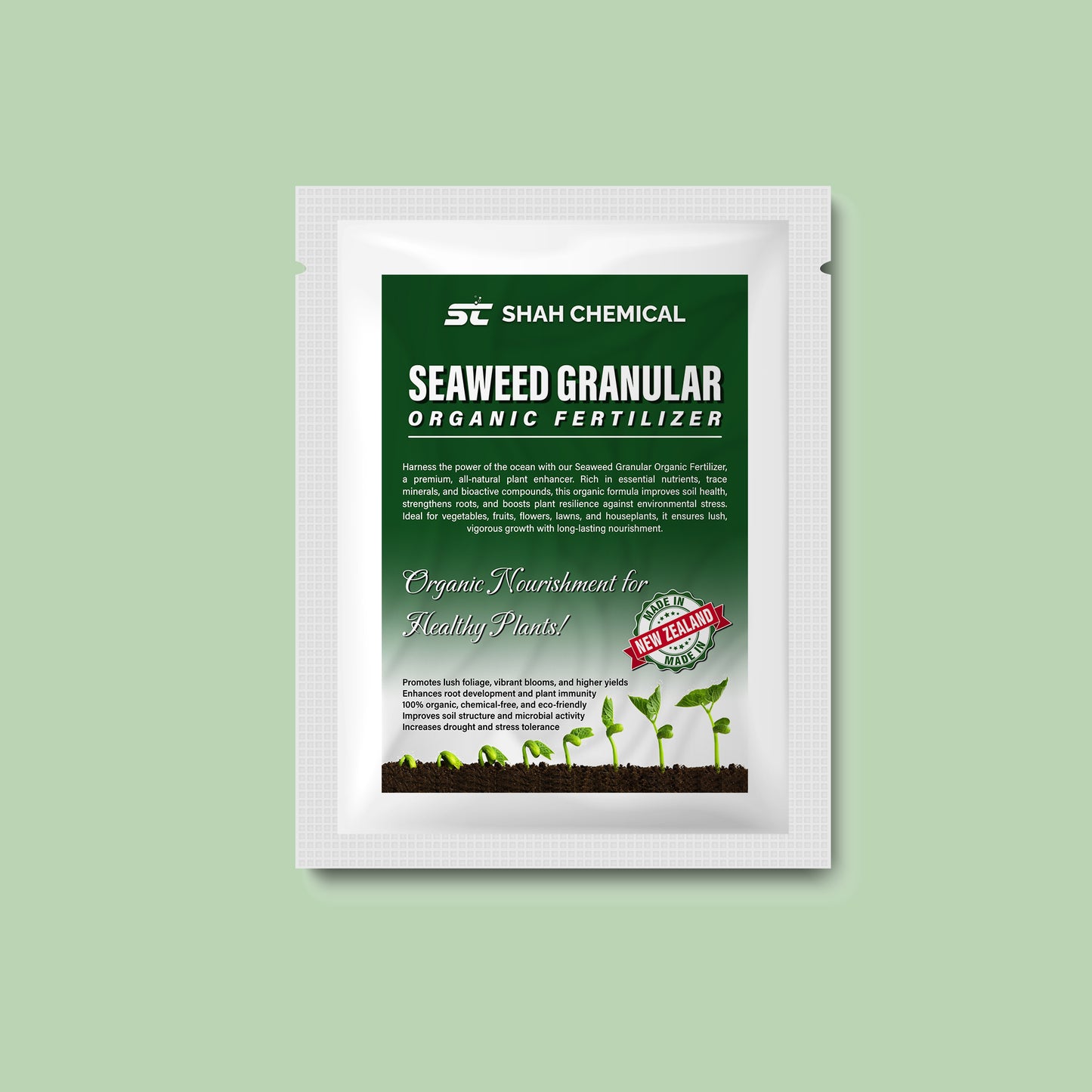 Seaweed Granular Organic Fertilizer - MADE IN NEW ZEALAND