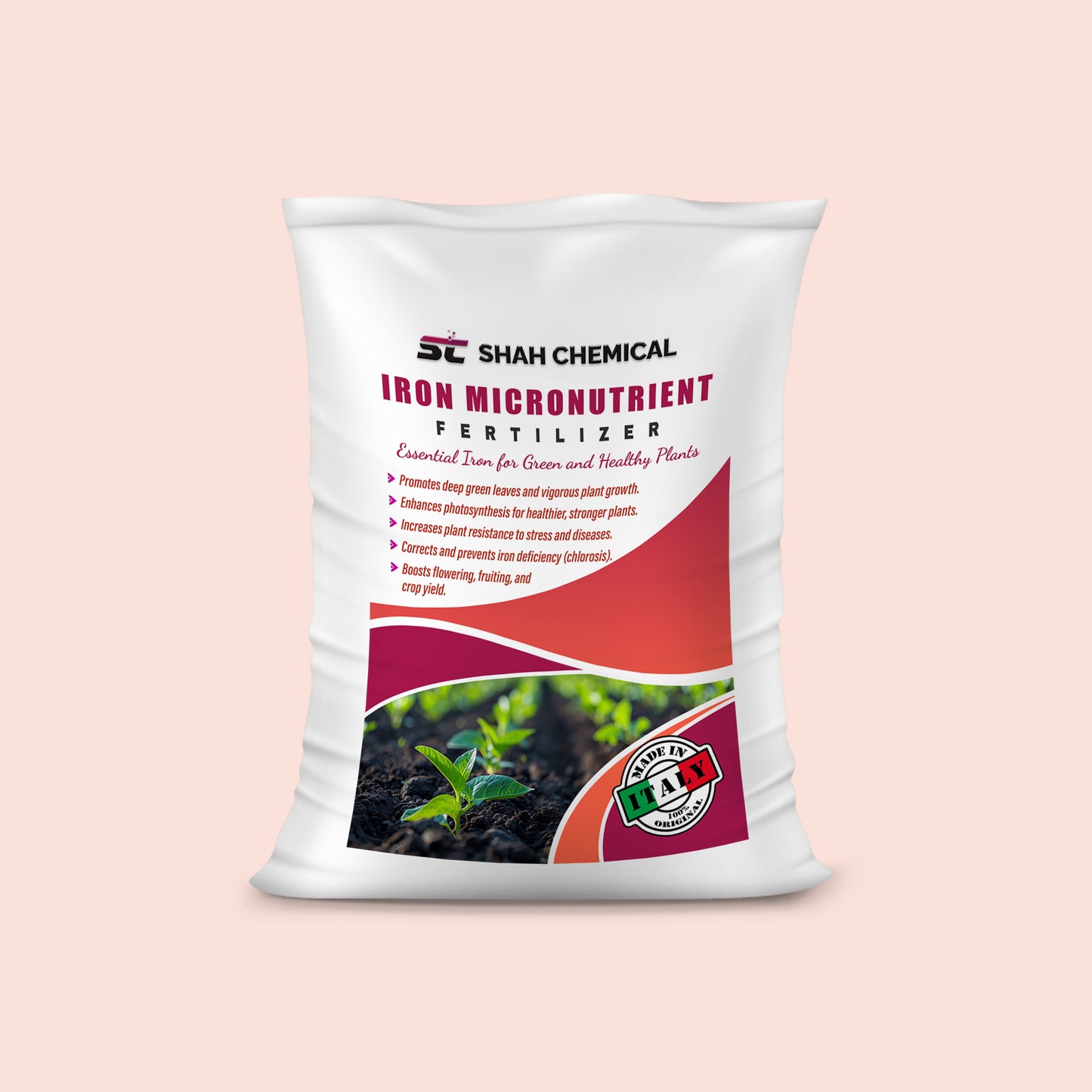 Iron Micronutrient Fertilizer - MADE IN ITALY