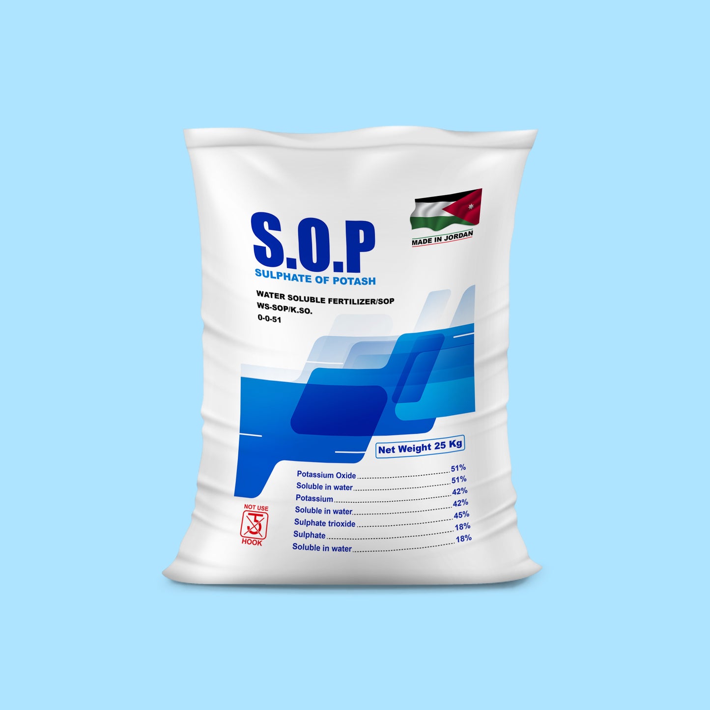 S.O.P Potasium Sulphate - MADE IN JORDAN