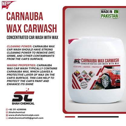 Carnauba Wax Car wash & wax shampoo