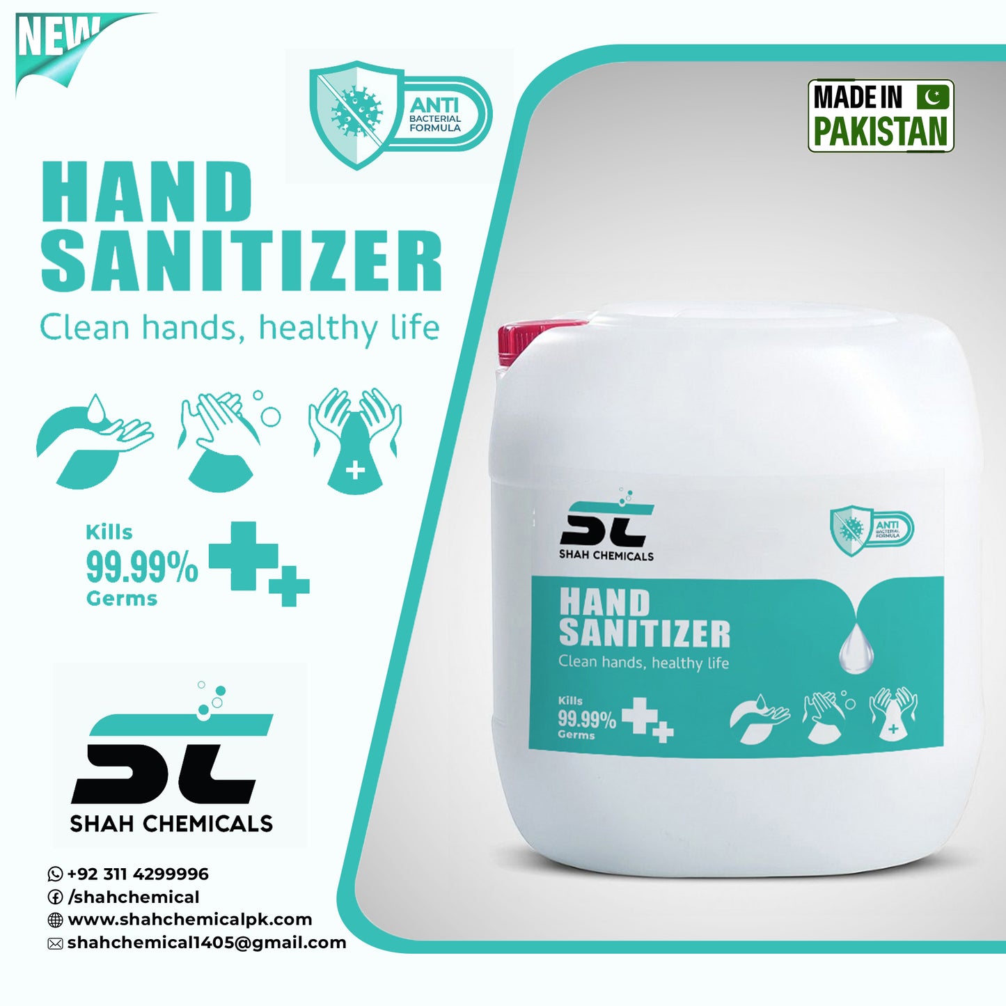 Hand sanitizer (Clean hand / healthy life)