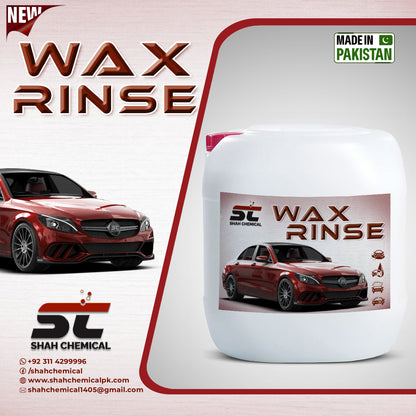 Wax Rinse Sealant Car wash & wax shampoo