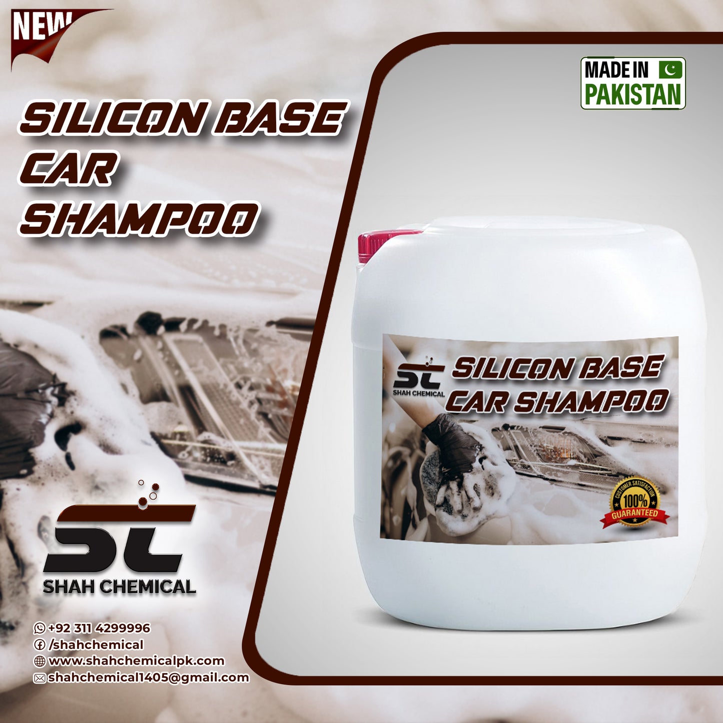 Silicone Base Car wash Shampoo