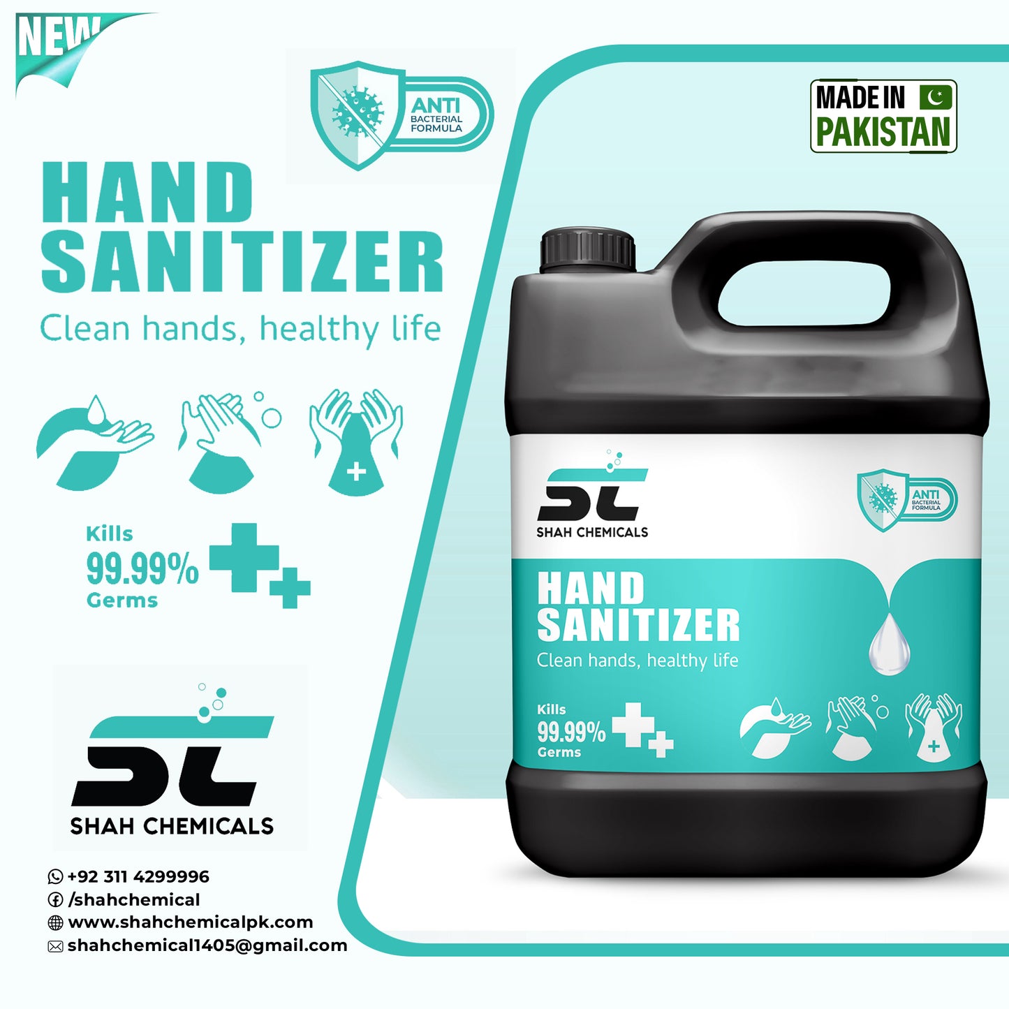 Hand sanitizer (Clean hand / healthy life)