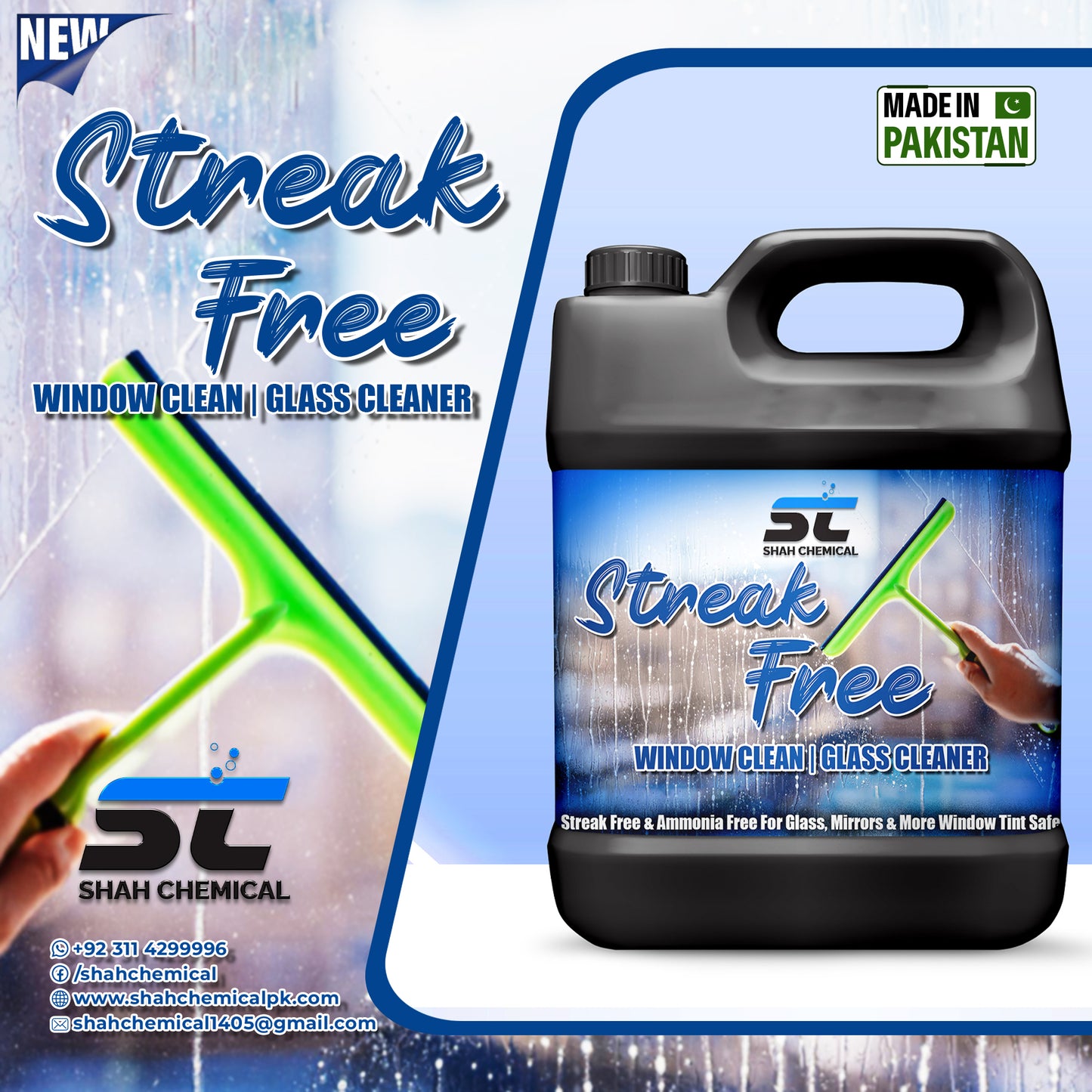 Streak Free Glass Cleaner