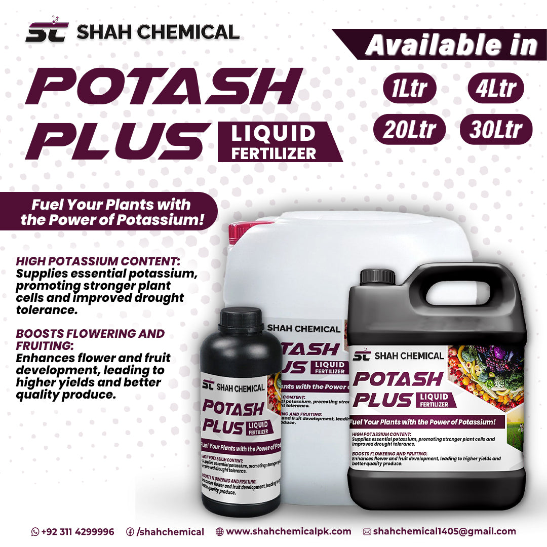 Potash Plus (LIQUID FERTILIZER & MICRONUTRIENTS) - MADE IN CHINA