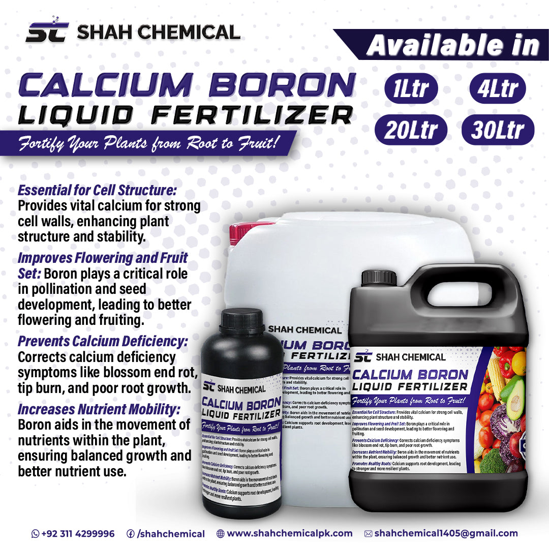 Calcium Boron (LIQUID FERTILIZER & MICRONUTRIENTS) - MADE IN CHINA