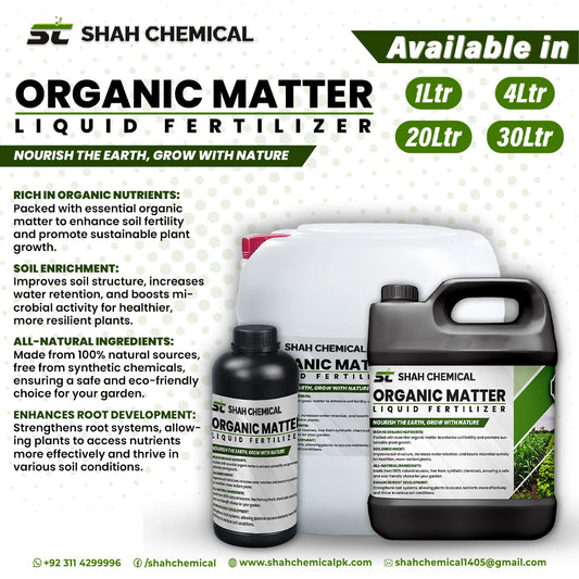 Organic Matter (LIQUID FERTILIZER & MICRONUTRIENTS) - MADE IN CHINA