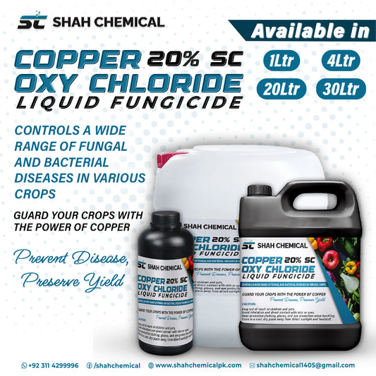 Copper 20% SC Oxy Chloride (LIQUID FERTILIZER & MICRONUTRIENTS) - MADE IN CHINA