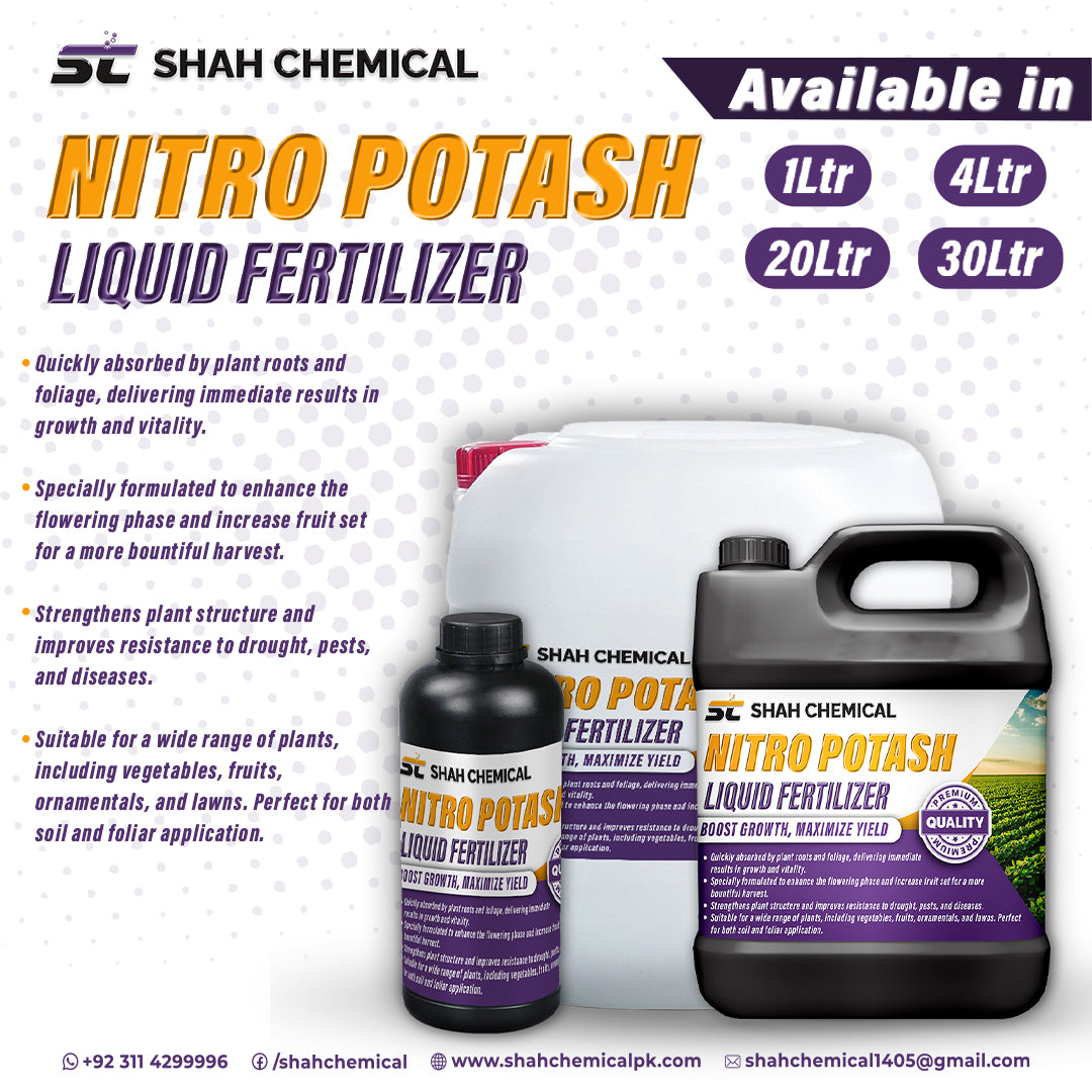 Nitro Potash (LIQUID FERTILIZER & MICRONUTRIENTS) - MADE IN CHINA