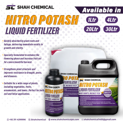 Nitro Potash (LIQUID FERTILIZER & MICRONUTRIENTS) - MADE IN CHINA