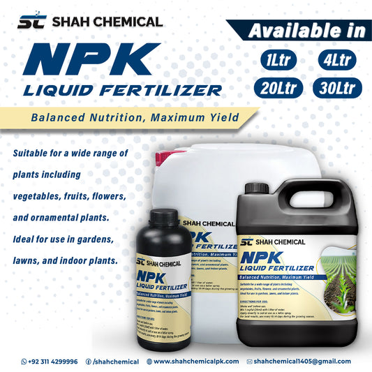 N.P.K (LIQUID FERTILIZER & MICRONUTRIENTS) - MADE IN CHINA