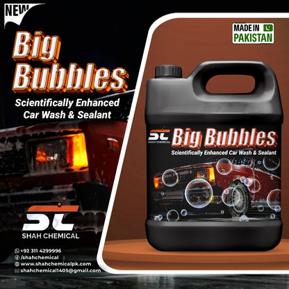 Big Bubble car wash & wax shampoo