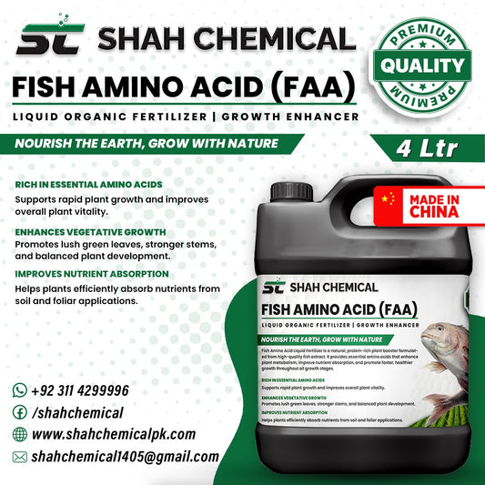 FISH AMINO ACID (FAA) LIQUID ORGANIC FERTILIZER (MADE IN CHINA)
