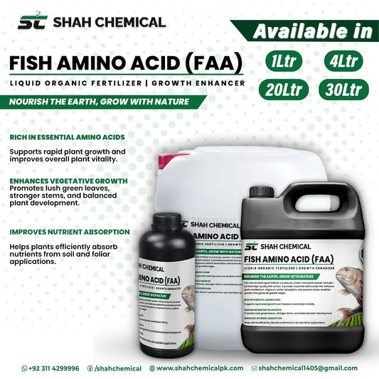 FISH AMINO ACID (FAA) LIQUID ORGANIC FERTILIZER (MADE IN CHINA)