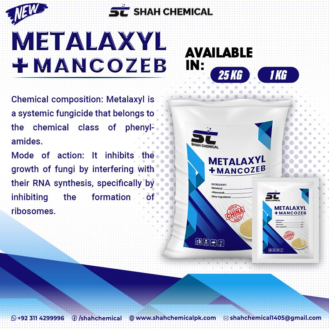 Metalaxyl Plus Mancozeb 72% wp - MADE IN CHINA