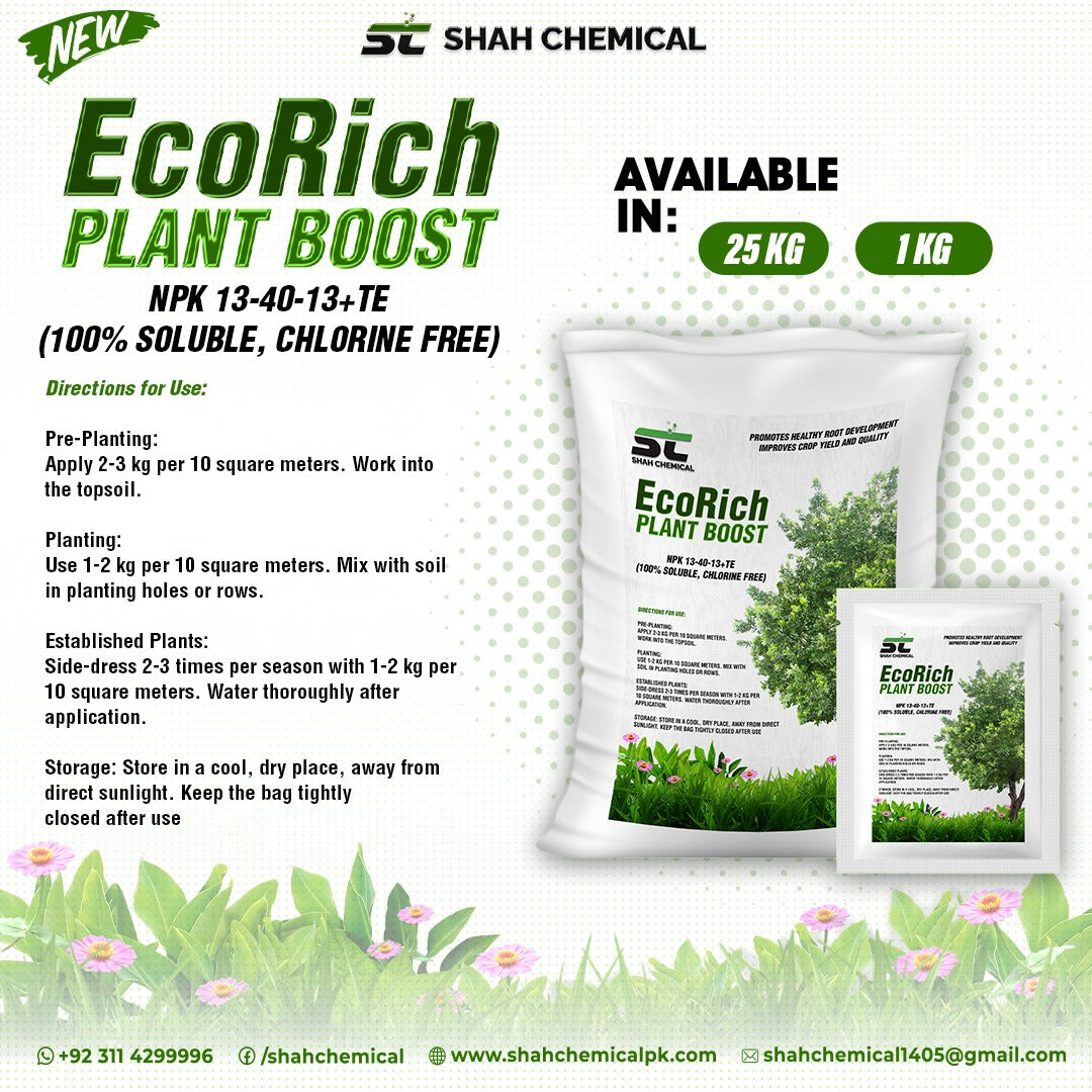 Eco Rich Plant Boost  ( NPK 13-40-13+TE ) - MADE IN CHINA