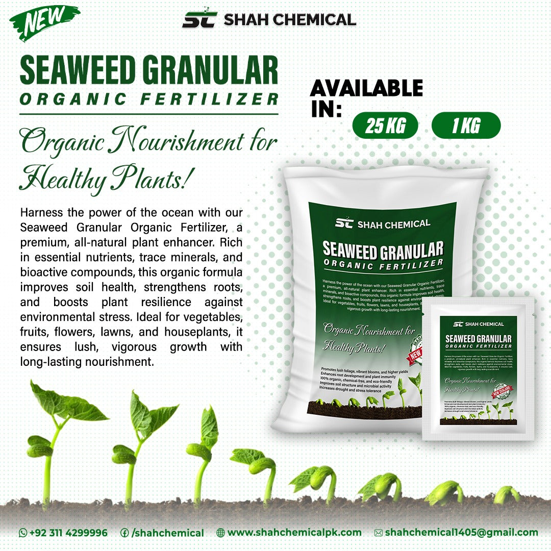 Seaweed Granular Organic Fertilizer - MADE IN NEW ZEALAND