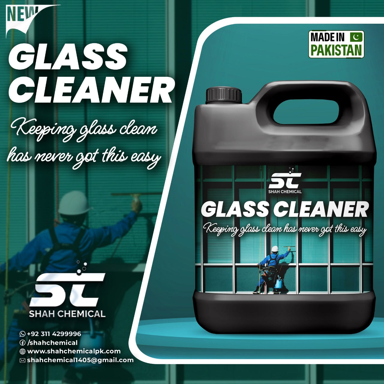 Extreme Shine Glass Cleaner - 4 litre