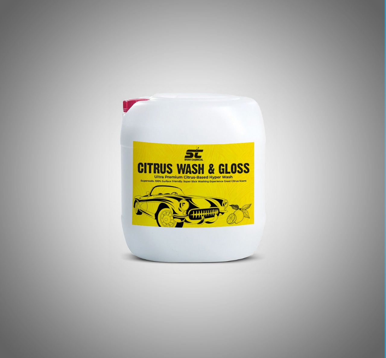 Citrus car wash & wax shampoo - 30 litre